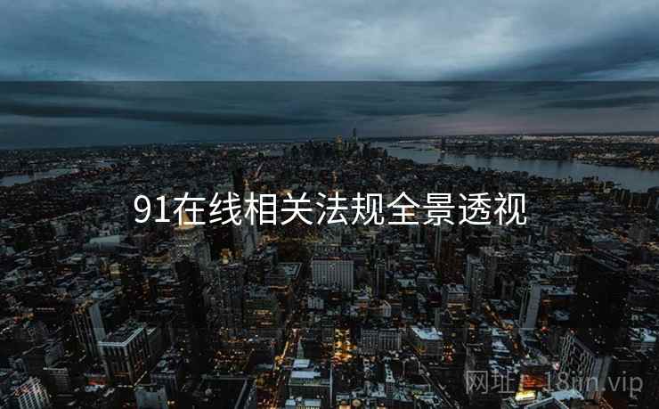91在线相关法规全景透视