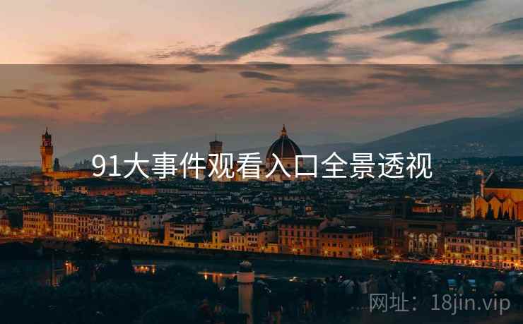 91大事件观看入口全景透视